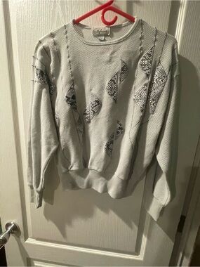 Embellished Crew Neck Sweater